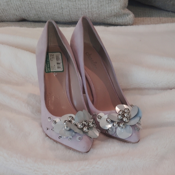 Charles David Suede Heels - Picture 2 of 7